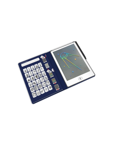 Tableta de dibujo y escritura portátil Kidydraw-Mini Galaxia