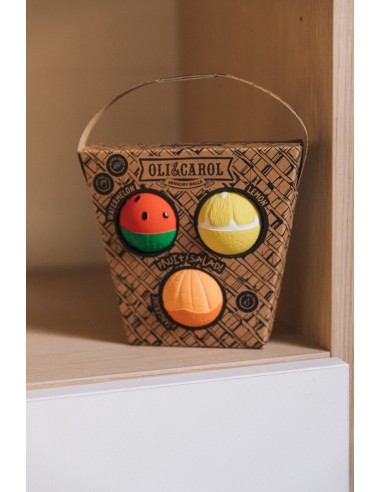 Set de pelotas sensoriales Fruit salad