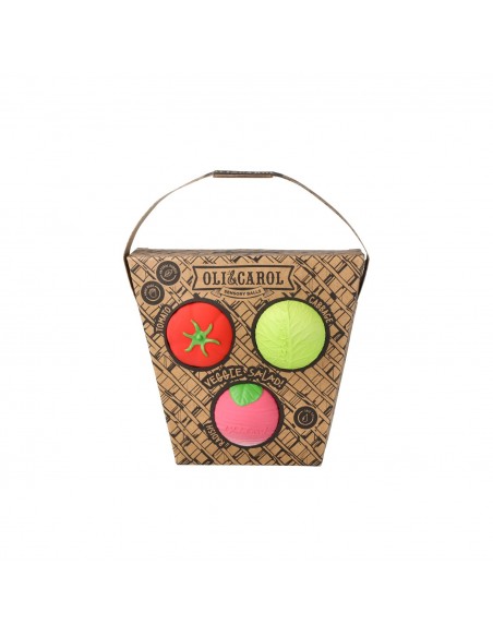 Set de pelotas sensoriales Veggie salad