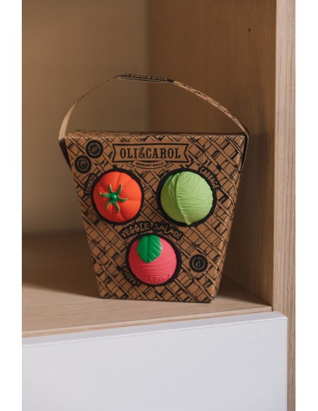 Set de pelotas sensoriales Veggie salad