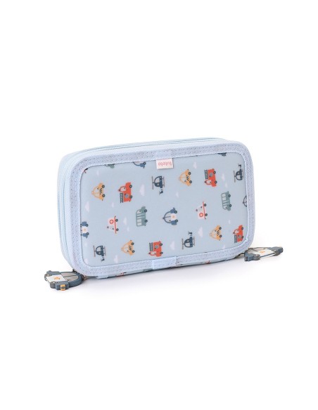 Estuche plumier doble City cars