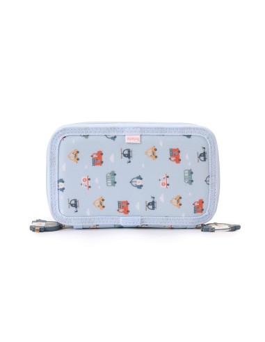 Estuche plumier doble City cars