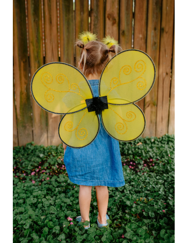 Alas y diadema de abeja