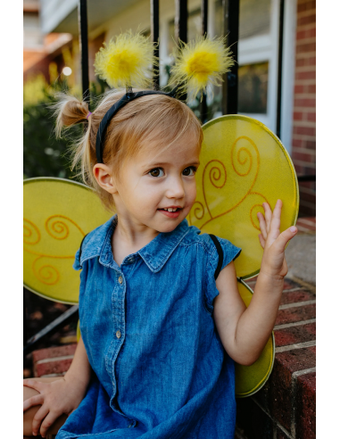 Alas y diadema de abeja