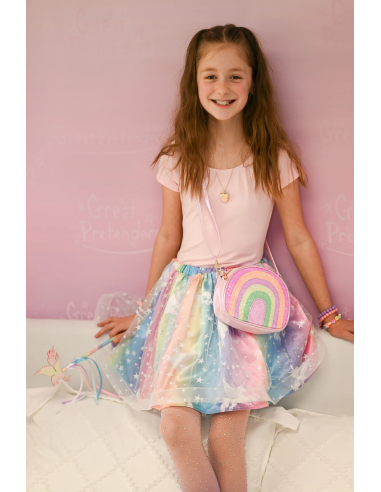 Conjunto de falda y varita unicornio mágico