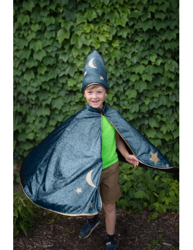 Capa de mago con sombrero