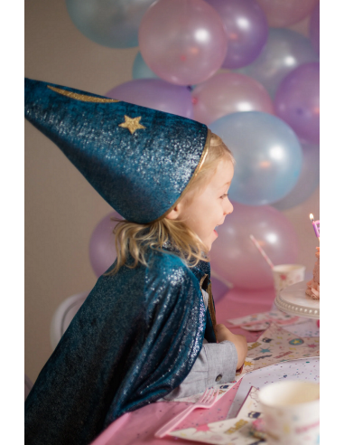 Capa de mago con sombrero