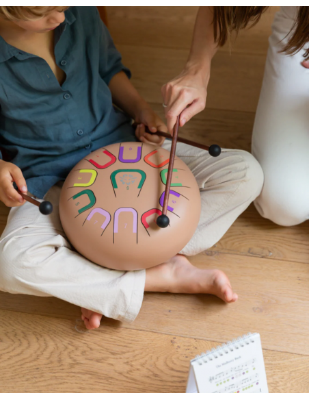 Tambor metálico de lengüetas Tambú+, de 10" y 11 notas, Deep flow