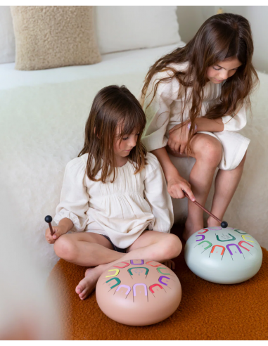 Tambor metálico de lengüetas Tambú+, de 10" y 11 notas, Deep flow