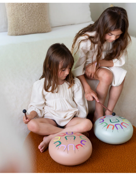 Tambor metálico de lengüetas Tambú+, de 10" y 11 notas, Deep flow