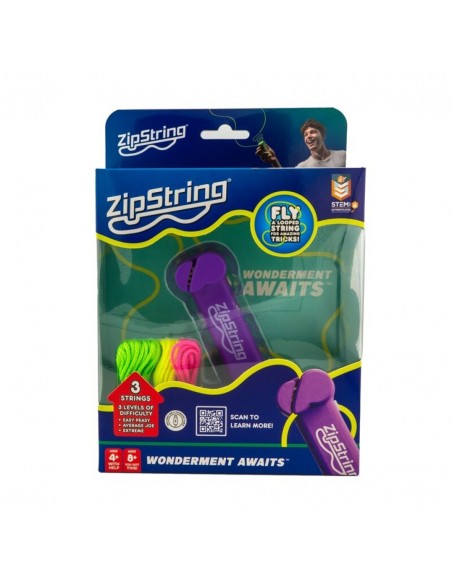 Juego de cuerdas voladoras ZipString, color Vivacious violet