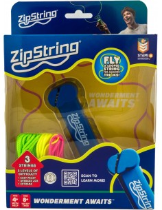 Juego de cuerdas voladoras ZipString, color Bodacious blue