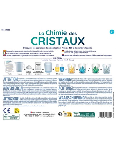 La química de los cristales