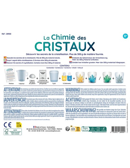 La química de los cristales