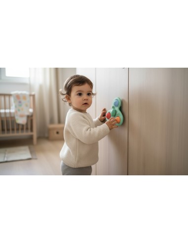 Spinner sensorial de silicona Space green