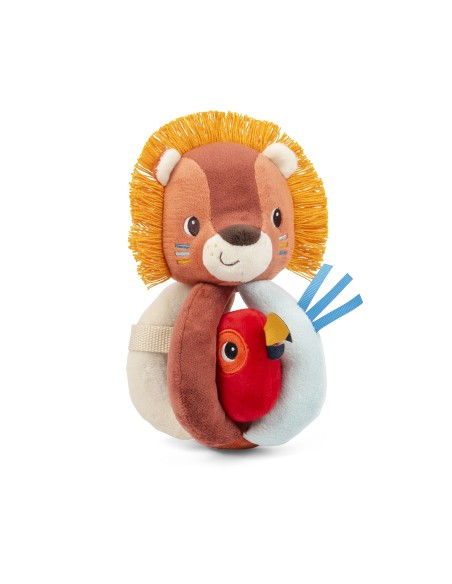 Sonajero con asas del león Jack