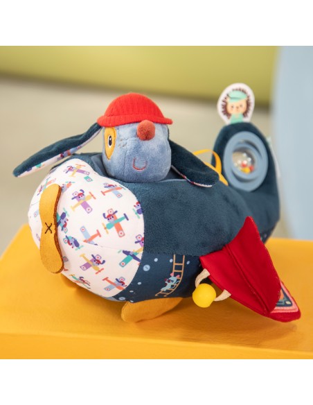 Avión de actividades del perro Jules