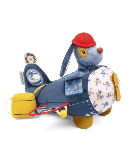 Avión de actividades del perro Jules