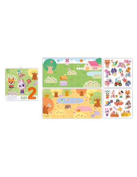 Pegatinas gruesas reposicionables