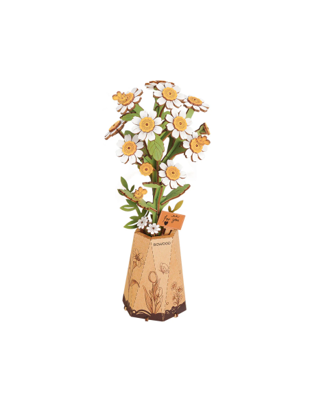 Camomila de madera para montar