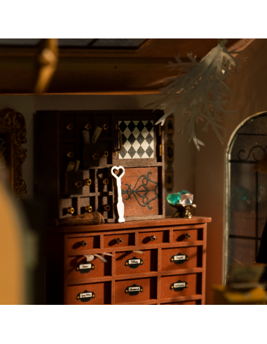 Maqueta para montar Kiki's magic emporium