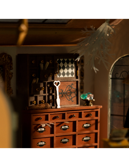 Maqueta para montar Kiki's magic emporium
