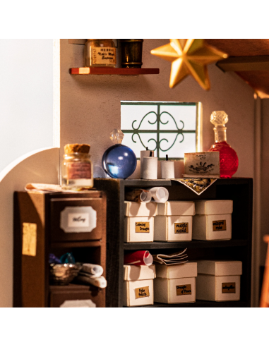 Maqueta para montar Kiki's magic emporium