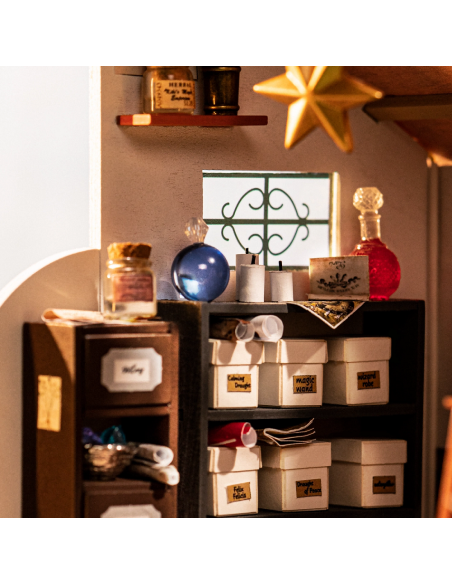 Maqueta para montar Kiki's magic emporium