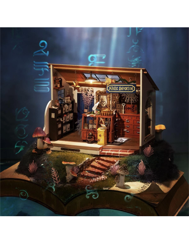 Maqueta para montar Kiki's magic emporium