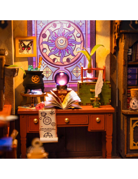 Maqueta para montar The magic study