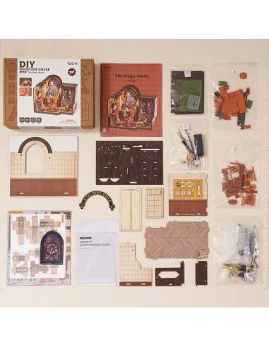 Maqueta para montar The magic study
