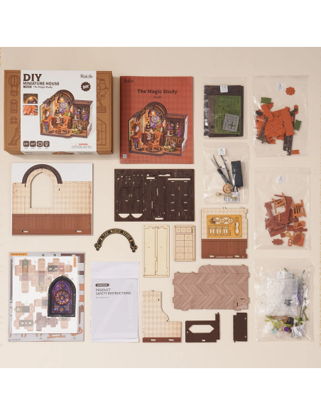 Maqueta para montar The magic study