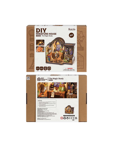Maqueta para montar The magic study