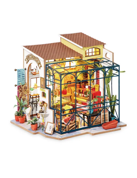 Maqueta para montar Emily's flower shop