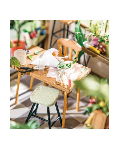 Maqueta para montar Emily's flower shop