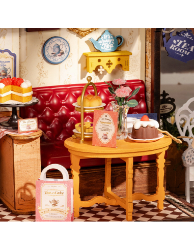 Maqueta para montar Leisure time tea room