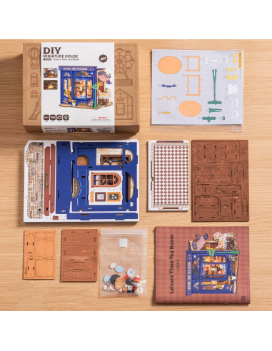 Maqueta para montar Leisure time tea room