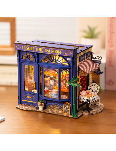 Maqueta para montar Leisure time tea room