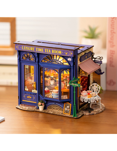 Maqueta para montar Leisure time tea room