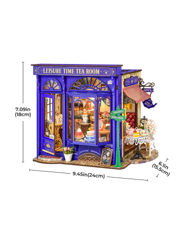 Maqueta para montar Leisure time tea room