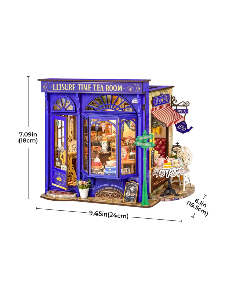 Maqueta para montar Leisure time tea room