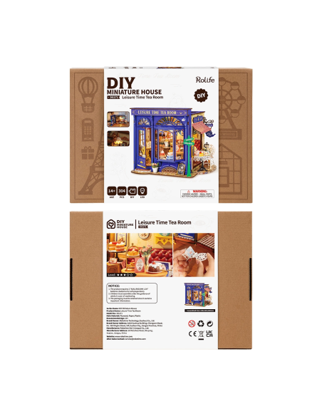 Maqueta para montar Leisure time tea room