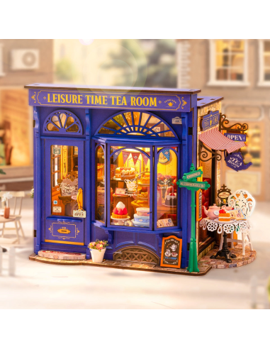 Maqueta para montar Leisure time tea room