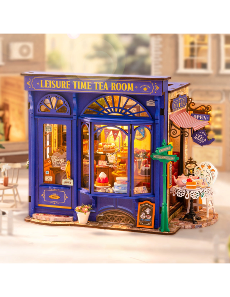 Maqueta para montar Leisure time tea room