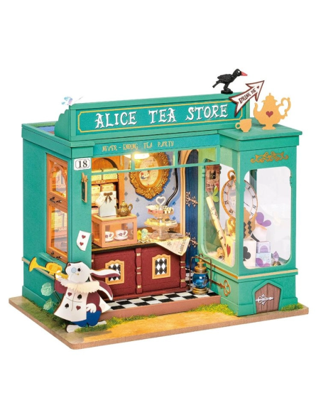 Maqueta para montar Alice's tea store