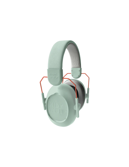 Auriculares anti ruido Kidynoise, color verde