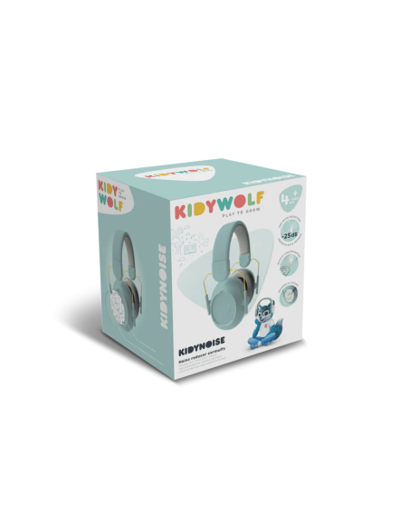 Auriculares anti ruido Kidynoise, color azul