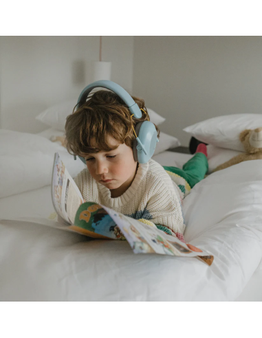 Auriculares anti ruido Kidynoise, color azul