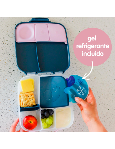 Fiambrera grande con gel refrigerante Emerald Forest