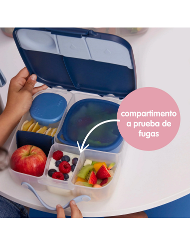 Fiambrera grande con gel refrigerante Lilac Pop